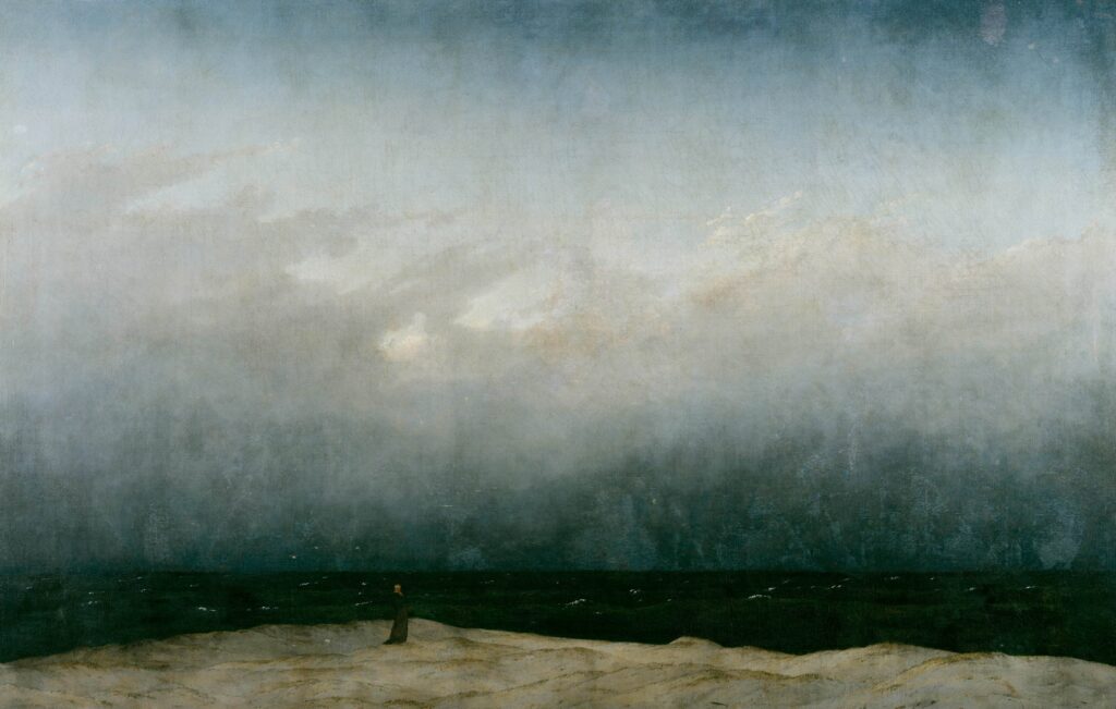 Caspar David_Friedrich - Monk by the Sea