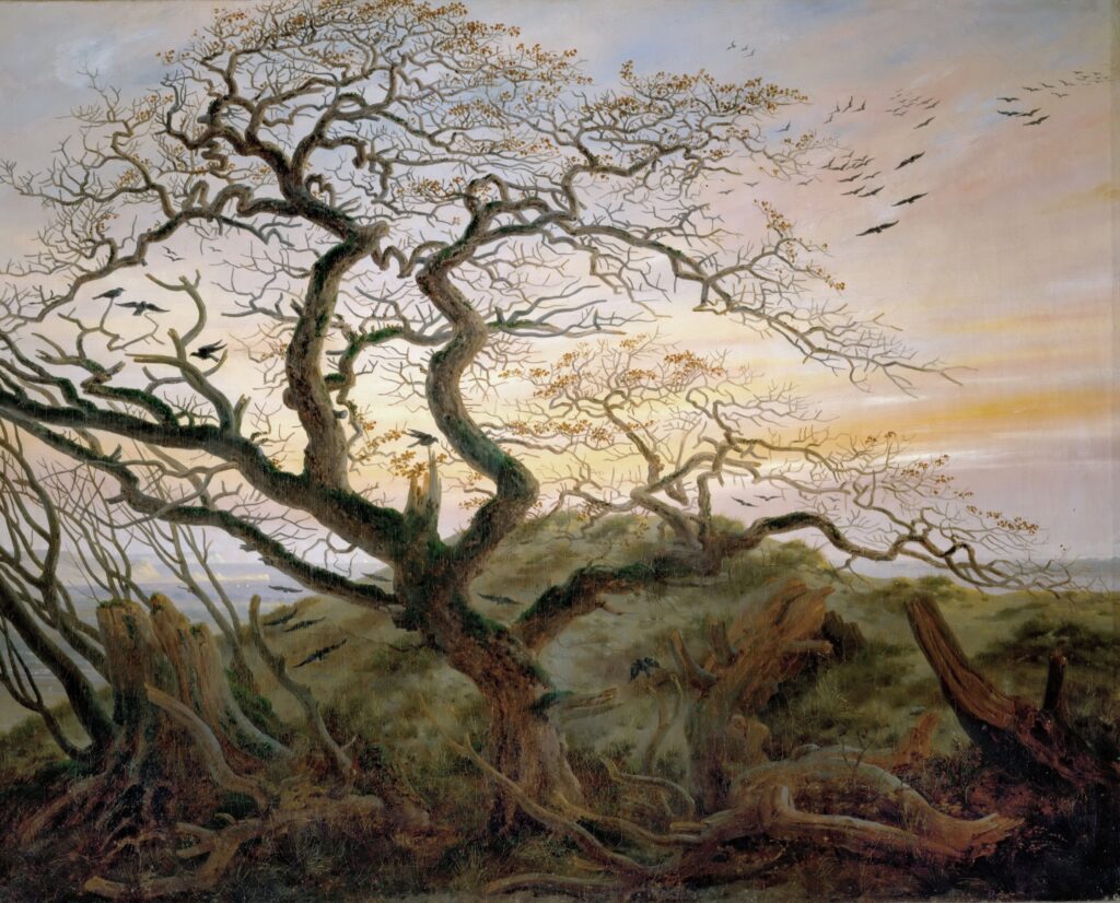 Caspar David Friedrich - The Tree of Crows