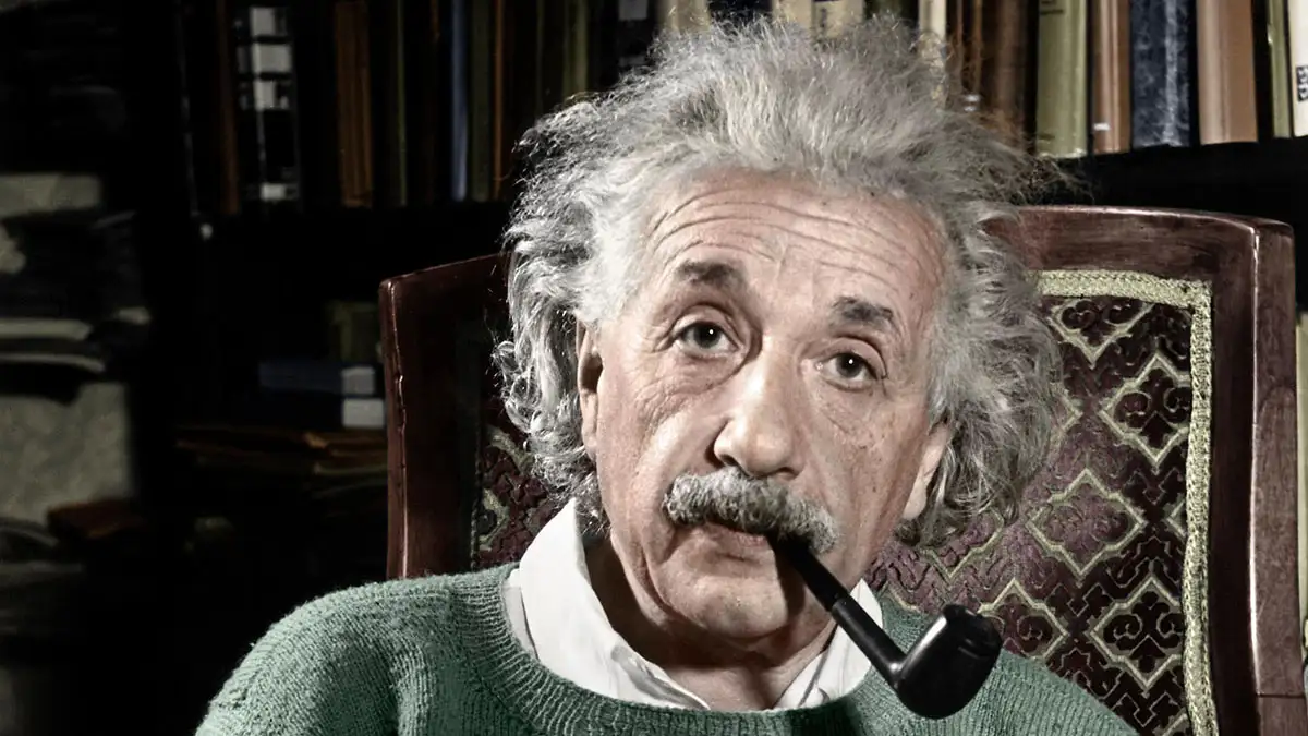 Photograph of Albert Einstein